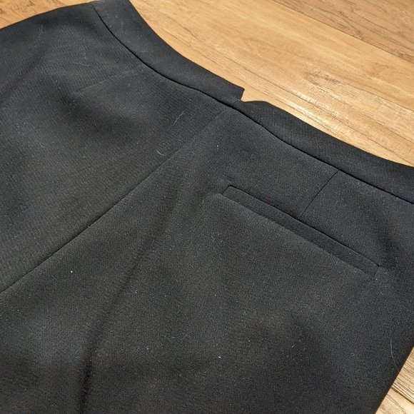 BCBG Max Azria Black Designer Dress Pants 0 27 Midrise BCBGMaxAzria - Picture 3 of 10